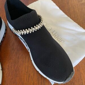 Jimmy Choo Verona Trainers with Crystals.